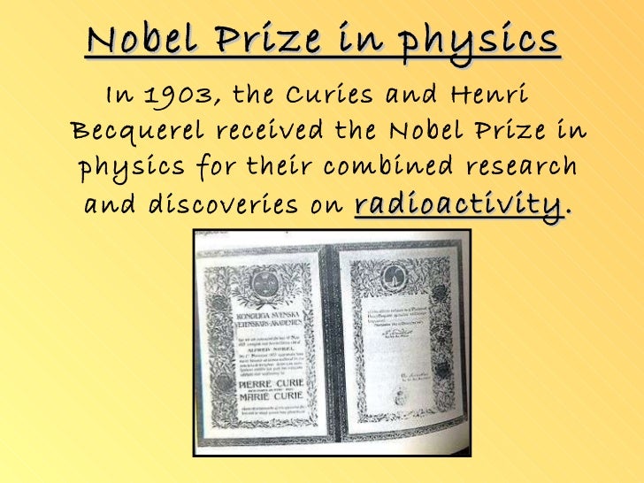 Many Prizes Curie How Marie Nobel Many Prizes Curie How Marie Nobel